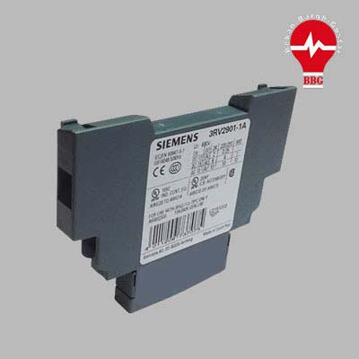 کنتاکت کمکی 1NO1NC نصب بغل کلیدهای حرارتی زیمنس مدل 3RV2901-1A