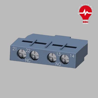 کنتاکت کمکی 1NO1NC نصب روی کلیدهای حرارتی زیمنس مدل 3RV2901-1E
