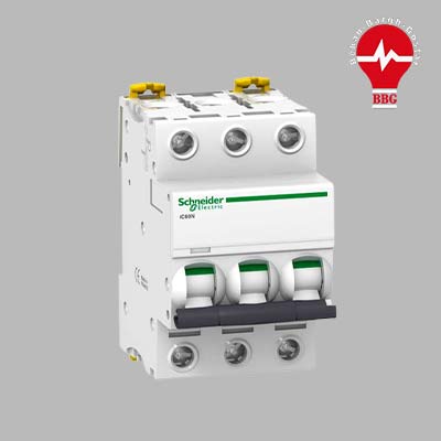 کلید مینیاتوری اشنایدر،3 پل، 6 آمپر، 6 کیلو آمپرC6 schneider