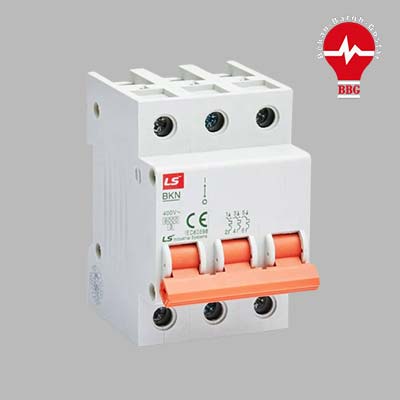 کلید LS مینیاتوری 3 پل 3 فاز 50 آمپر 10 کیلو آمپر سری BKN