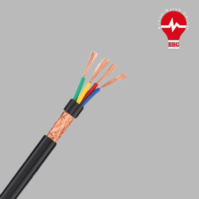 کابل افشان شیلددار سطح مقطع 2.5*4 برند افشارنژاد خراسان ( یک متر )