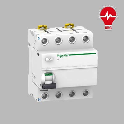 کلید محافظ جان (RCCB) چهار پل 80A اشنایدر