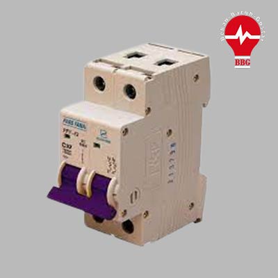 کلید مینیاتوری پارس فانال 2 پل 32 آمپر 6 کیلو آمپر PFN-62-C32