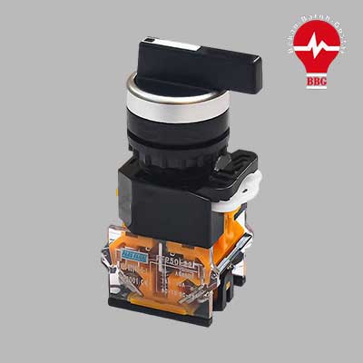 کلید گردان دوطرفه پارس فانال ساده استارتي 201 (2NO) مشکی