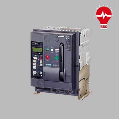 کلید هوایی 1000 آمپر بدون موتور با ساختار بدنه فیکس SIEMENS 3WL1110-2CB32-1AA2