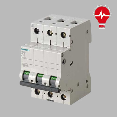 کلید مینیاتوری زیمنس 3 پل 16 آمپر، 6 کیلو آمپر 5SL6316-7