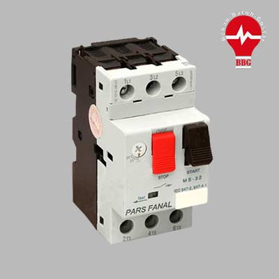 کلید حرارتی (محافظ موتور) MPCB پارس فانال مدل MS-32 24:32