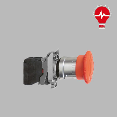 شستی امرجنسی قفل شو اشنایدر XB4-BS542