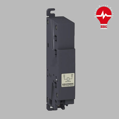 رله آندر ولتاژ جهت کلید اتوماتیک اشنایدر EZC250 ولتاژ 220VAC سری EZEUVR200AC