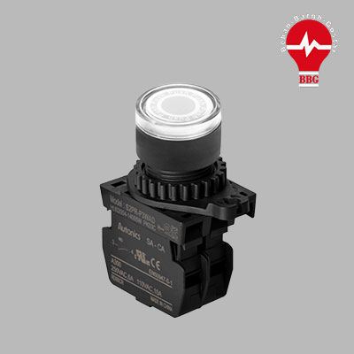 شستی استارت چراغ دار 220V آتونیکس S2PR-P3WAL