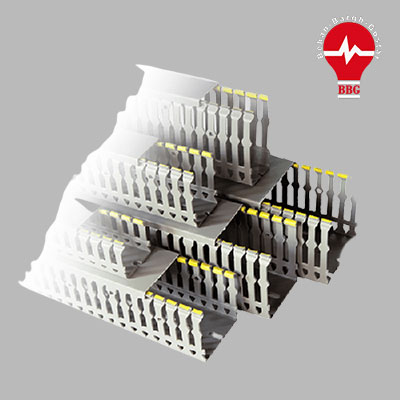 داکت شیاردار رعد 40x40 شاخه 2 متری