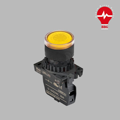  چراغ سیگنال زرد 24 ولت آتونیکس L2RR-L3YL