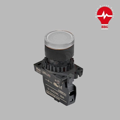 چراغ سیگنال سفید 24 ولت آتونیکس L2RR-L3WL