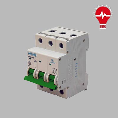 کلید مینیاتوری پارس فانال 3 پل 6 آمپر 6 کیلو آمپر PFN-63-C6