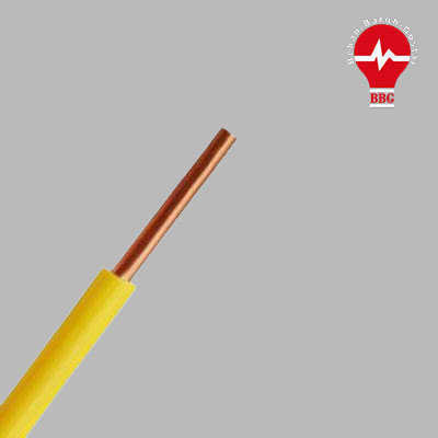 سیم مفتول سطح مقطع 0.75 برند البرز الکتریک نور ( صد متر )