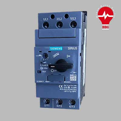 کلید حرارتی (محافظ موتور) MPCB برند SIEMENS مدل 70:80 3RV2031-4RA10