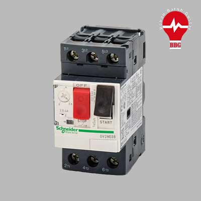 کلید حرارتی (محافظ موتور) MPCB برند schneider مدل GV2ME08 2.5:4