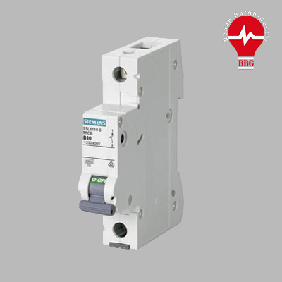کلید مینیاتوری زیمنس 1 پل 4 آمپر 6 کیلو آمپر 5SL6104-7