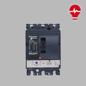 کلید اتوماتیک، اشنایدر 100 آمپر، قابل تنظیم حرارتی- ثابت مغناطیسی سری NSX100N