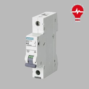 M کلید مینیاتوری زیمنس 1 پل 4 آمپر 6 کیلو آمپر 5SL6104-7