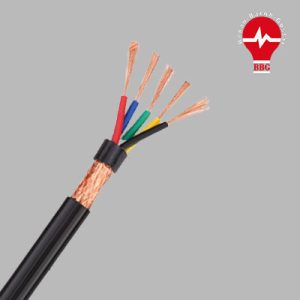 کابل افشان شیلددار سطح مقطع 1*5 برند افشارنژاد خراسان ( صد متر )