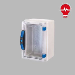 تابلو برق پلاستیکی پارسا 19x28 با درب شفاف T27181