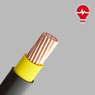 کابل مفتولی (زمینی) نمره 120×1 برند افشار نژاد خراسان ( یک متر )